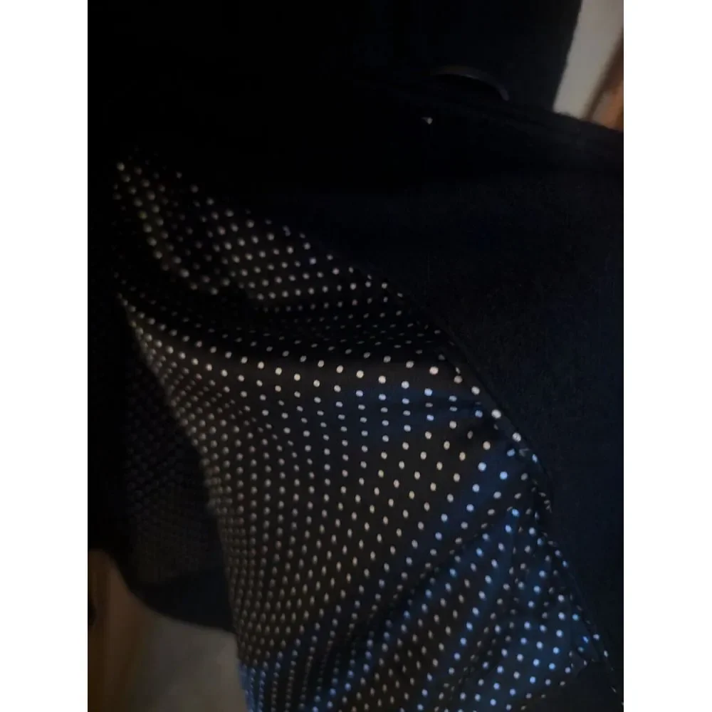Free People Coat Peacoat Black XS  Wool Blend With Silky Feel Detachable Hood‎